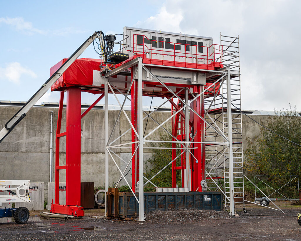 Hilti Wire saw zaagmachine op maat