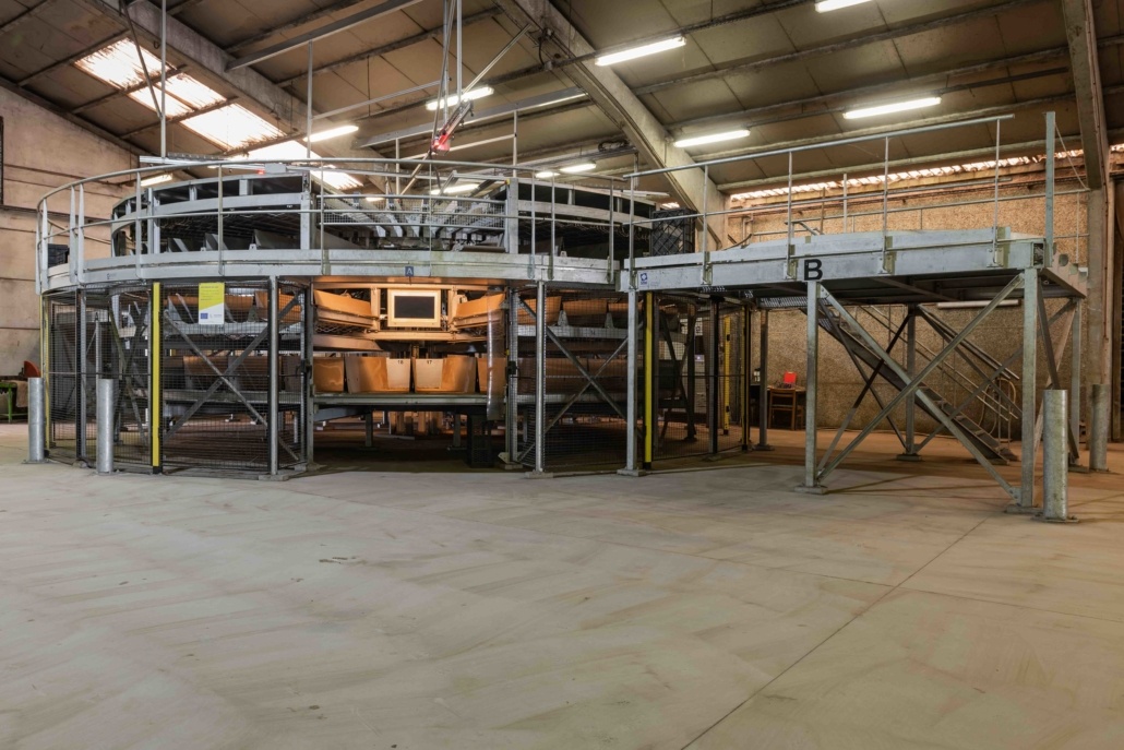 Automatische boomsorteermachine